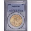 Image 1 : 1910 $20 MS64 PCGS. The grainy, matte-like surfaces di