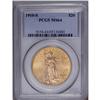 Image 1 : 1910-S $20 MS64 PCGS. This glistening near-Gem has a l