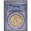 Image 1 : 1916-S $20 MS64 PCGS. A shimmering example that would