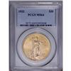 Image 1 : 1922 $20 MS64 PCGS. Satiny and original, with strong e