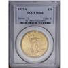 Image 3 : 1922-S $20 MS66 PCGS. This example is tied with one ot