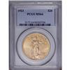Image 1 : 1923 $20 MS64 PCGS. Clean surfaces and flashy with a s