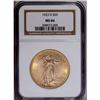 Image 3 : 1923-D $20 MS66 NGC. A popular Denver Mint issue known