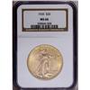 Image 3 : 1926 $20 MS66 NGC. Blazing luster and orange-gold and
