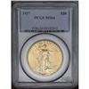 Image 1 : 1927 $20 MS64 PCGS. Extremely bold, frosty luster is t