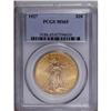 Image 1 : 1927 $20 MS65 PCGS. Lovely reddish-gold color compleme