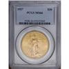 Image 3 : 1927 $20 MS66 PCGS. A scintillating Premium Gem with t