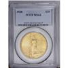 Image 1 : 1928 $20 MS64 PCGS. Sharp and lustrous with pleasing y