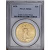 Image 3 : 1928 $20 MS66 PCGS. A frosty and lustrous Gem with exq