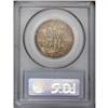 Image 2 : 1935-D 50C Boone MS65 PCGS. Multicolored pastel toning