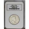 Image 1 : 1936-S 50C Cincinnati MS65 NGC. Radiantly lustrous, si