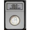 Image 1 : 1892 50C Columbian MS65 NGC. Our first commemorative,