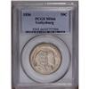 Image 1 : 1936 50C Gettysburg MS66 PCGS. Dappled russet and ligh