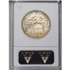 Image 2 : 1922 50C Grant with Star--Cleaned--ANACS. AU58 Details