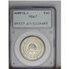 Image 1 : 1936 50C Norfolk MS67 PCGS. Apricot-gray colors enlive