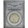 Image 1 : 1926 50C Oregon MS67 PCGS. Boldly defined and fully lu