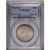 Image 1 : 1937 50C Roanoke MS67 PCGS. Essentially pristine with