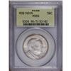 Image 1 : 1936 50C Robinson MS66 PCGS. Powder-blue and olive-gol