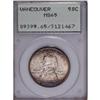 Image 1 : 1925 50C Vancouver MS65 PCGS. Sea-green and plum color