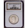 Image 1 : 1949 50C Booker T. Washington MS67 NGC. Lightly toned