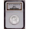 Image 1 : 1949-S 50C Booker T. Washington MS67 NGC. Brilliant, f