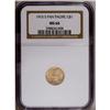 Image 3 : 1915-S G$1 Panama-Pacific Gold Dollar MS66 NGC. Swirls