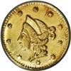 Image 1 : 1853 25C Liberty Round 25 Cents, BG-209, Low R.7, MS63