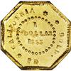 Image 2 : 1853 $1 Liberty Octagonal 1 Dollar, BG-505, R.4, MS64