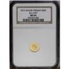 Image 1 : 1875 50C Indian Round 50 Cents, BG-1037, R.4, MS64 NGC