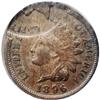 Image 1 : 1896 1C Error Indian Cent--Double Struck, 2nd Strike 7