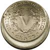 Image 2 : 1893 5C Liberty Nickel--Off Center--MS64 ANACS. This i