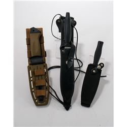 Three Gerber Fighting Knives