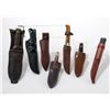 Image 1 : 7 Military  Hunting Knives: Fixed Blade