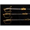 Image 2 : 3 1852 Pattern Antique US Navy Swords