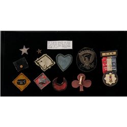 US Civil War Pins, Patches, Insignia