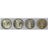 Image 2 : FOUR MERCURY DIMES: