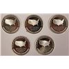 Image 2 : FIVE SILVER ROUNDS