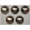 Image 2 : FIVE SILVER ROUNDS