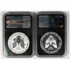 Image 2 : TWO PIECE SET 2013-W AMERICAN SILVER EAGLE