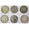 Image 2 : (6) MORGAN SILVER DOLLARS