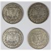Image 2 : (4) MORGAN SILVER DOLLARS