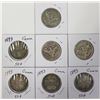 Image 2 : 4 PIECE 1893 COLUMBIAN HALF DOLLARS AND