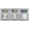 Image 2 : ICG GRADED MS 69 AMERICAN SILVER EAGLES