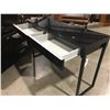 Image 2 : GROUP OF 3 TABLES (1 BLACK LACQUERED SOFA TABLE (DRAWERS ARE STIFF TO OPEN DUE TO INCORRECT WS