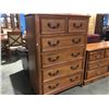 Image 3 : HIGHBOY DRESSER - 6 DRAWER (40" X 19" X 54")