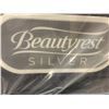 Image 1 : QUEEN SIZE SIMMONS BEAUTYREST PILLOW TOP SILVER - FIRM