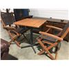 Image 1 : 3 PCE BEAUFORT 10 BISTRO SET (TABLE 2' X 2')