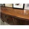 Image 4 : CHINA CABINET & HUTCH 4-DOOR & 3 DRAWERS, BEVELED GLASS, LIGHTED & MATCHING BUFFET
