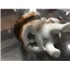 Image 5 : 5 PCE DECORATIVE ITEMS - SILVER COLORED CAT/GOOSE SLEIGH/BESWICK ENGLAND CERAMIC CAT/ROYAL DALTON