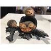 Image 3 : 4 PCE COUNTRY ARTIST FOR THE DISCERNING "THE NATURAL WORLD" BURRO & 3 ASSTD HEDGEHOGS